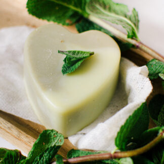 Les Bulles de Nan's - Savon Hi Mojito en forme de coeur