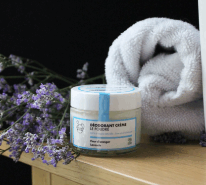 Déodorant Le poudré : Lavande et fleur d'oranger